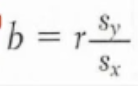 <p>(x̄, ȳ)</p><p>Then fill in the equation <span>ŷ=a+bx</span> </p>