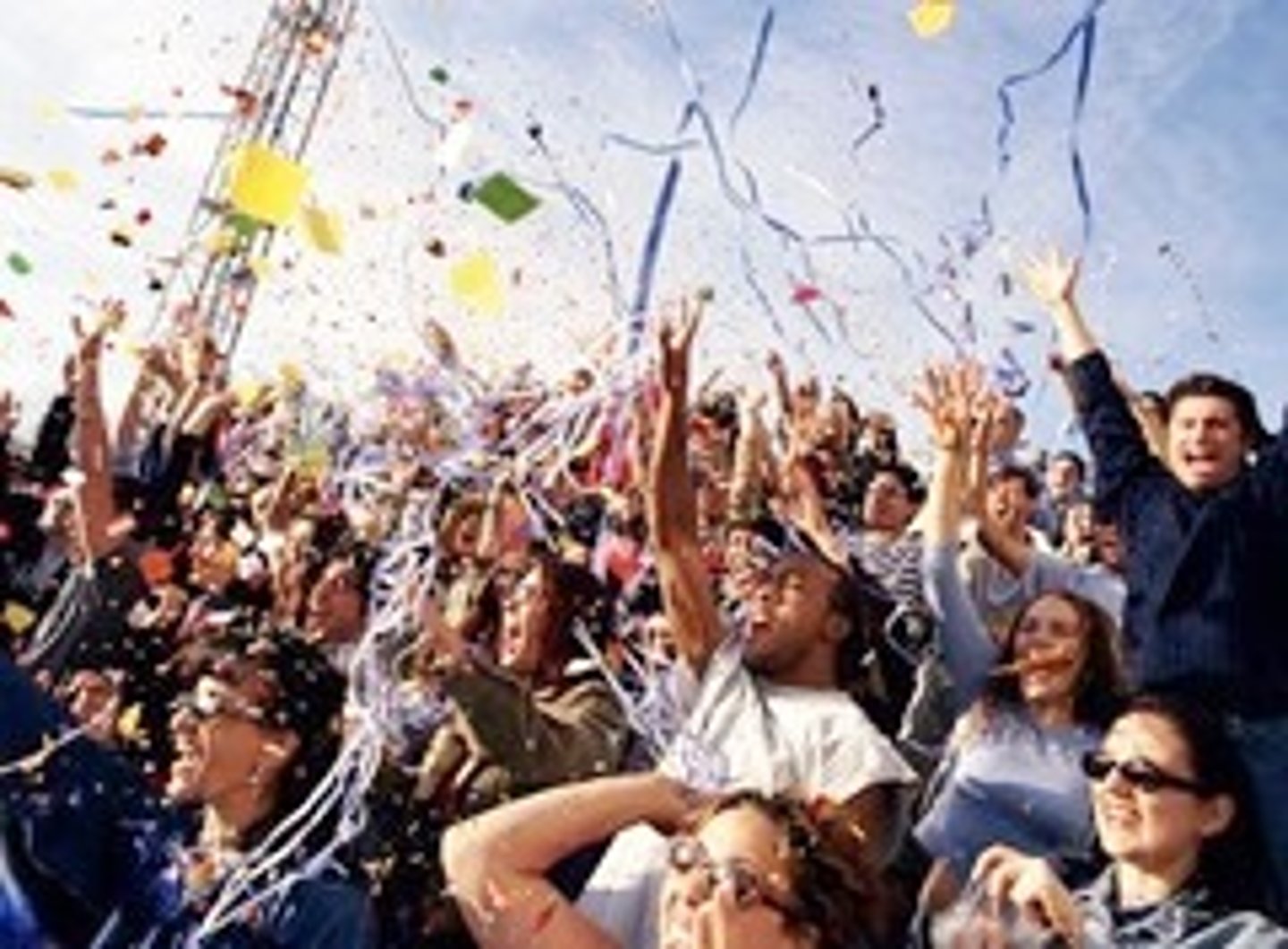 <p>shout, uproar</p>