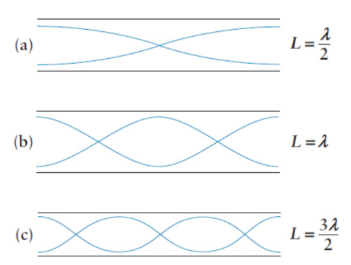 <p>pipes open on both ends</p><p>same harmonics as string</p>