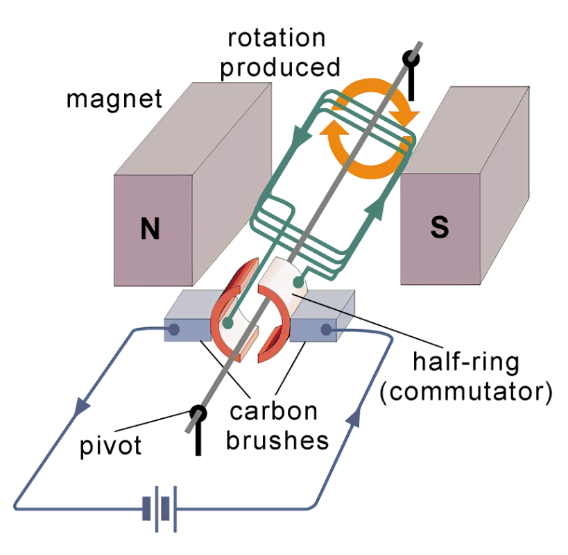 <p>How does an electric motor work?</p>