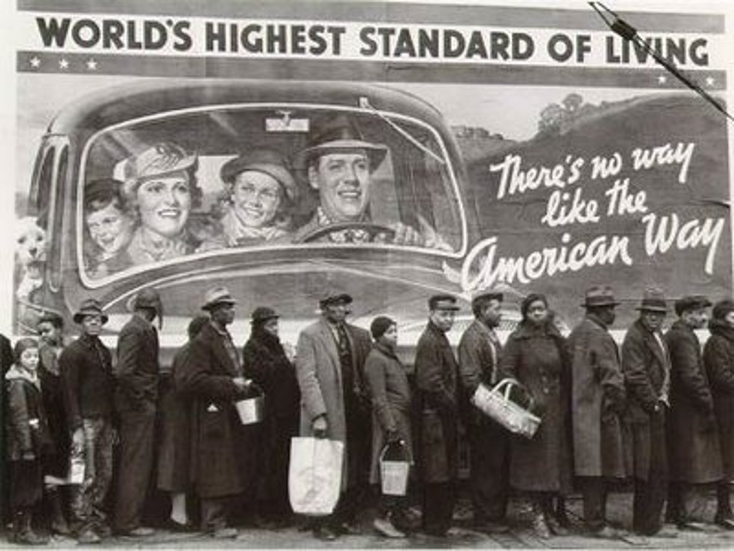 <p>set up by Herbert Hoover as a relief program to help feed the poor, unemployed</p>
