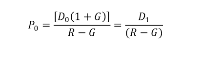<ul><li><p>the constant growth model</p></li></ul>