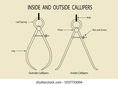 <p>Measuring internal or external dimensions</p>