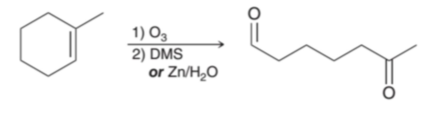 <p>Common examples of reducing agents include dimethyl sulfide (DMS) or Zn/H2O</p>