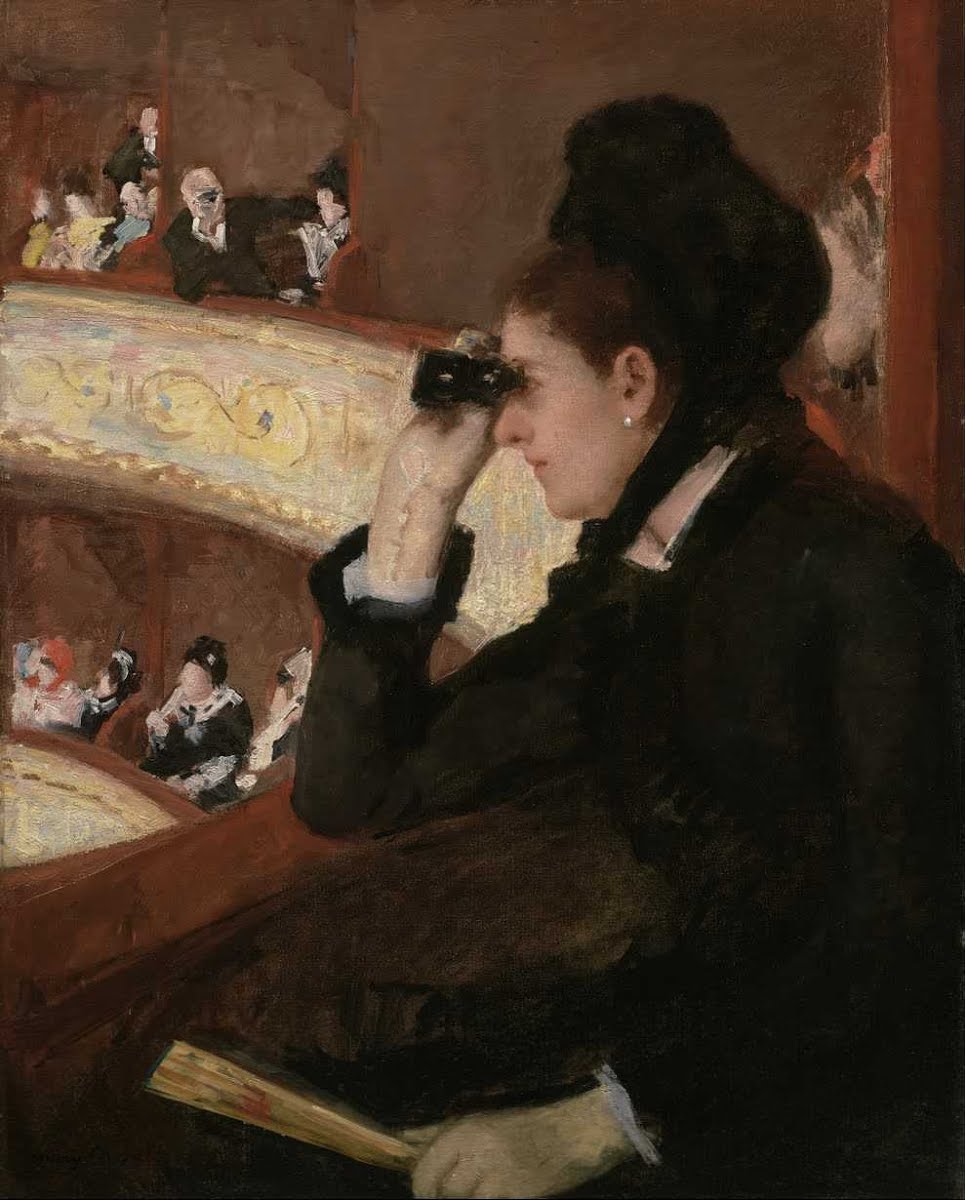 <p>In the Loge</p>