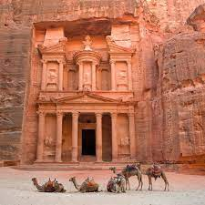 Petra, Jordan and Great Temple