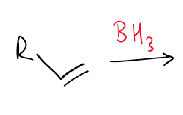 <p>what is the hydroboration reaction?</p>