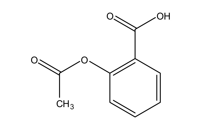 <p>Acetylsalicylsäure (Aspirin)</p>