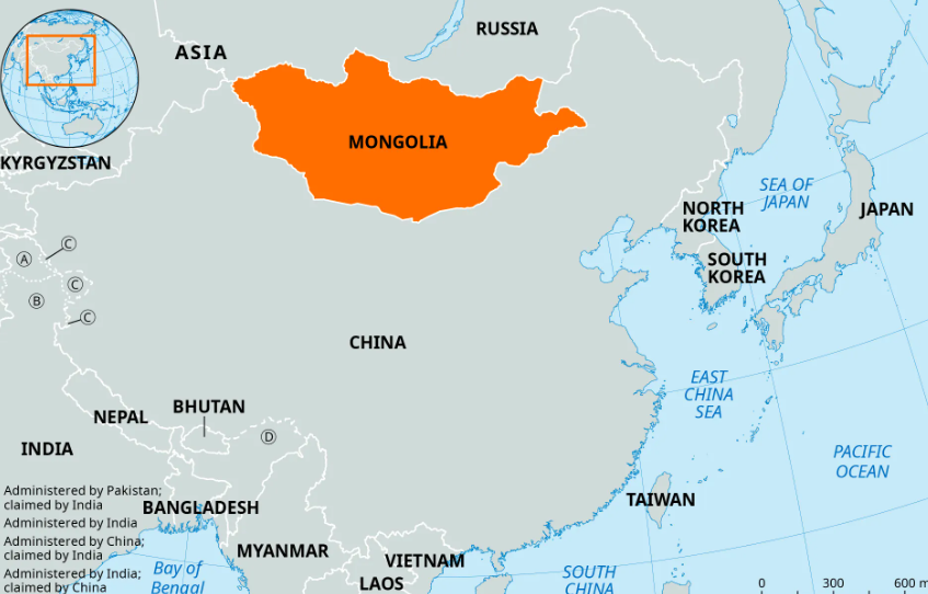 <p>East Asia; Origin of Mongol Empire under Genghis Khan; key part of Silk Rd</p>