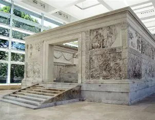 <p>Etruscan Art and the Roman Republic: ara pacis augustae (altar of Augustan Peace)</p>