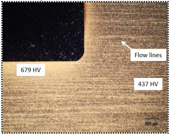<p>How did this difference in hardness occur?</p>