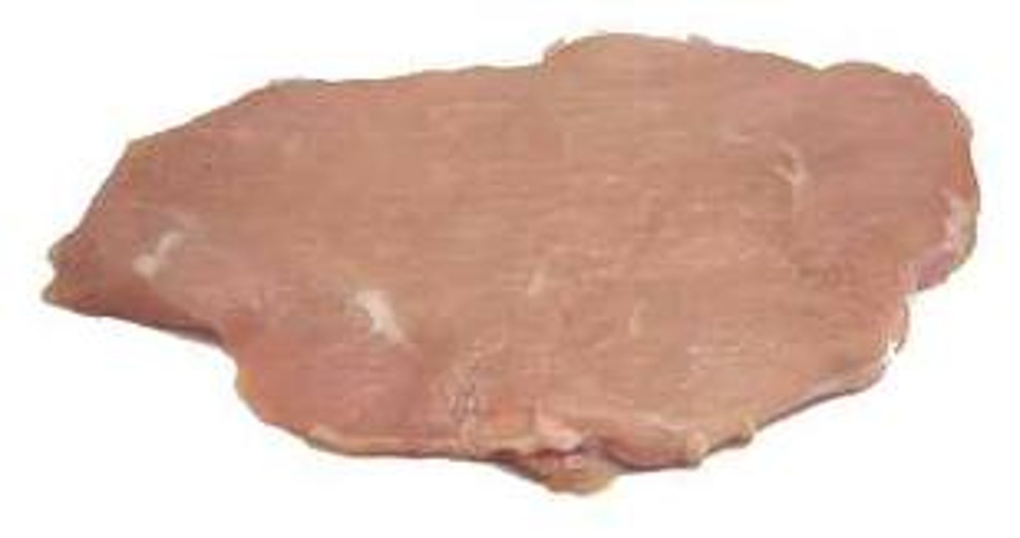 <p>veal cutlet</p>