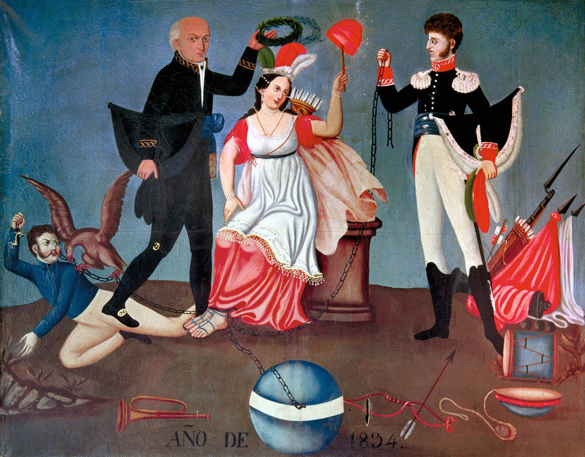 <p>Allegory of Independence</p>