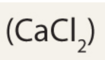 <p>Electrolyte: calcium chloride</p>