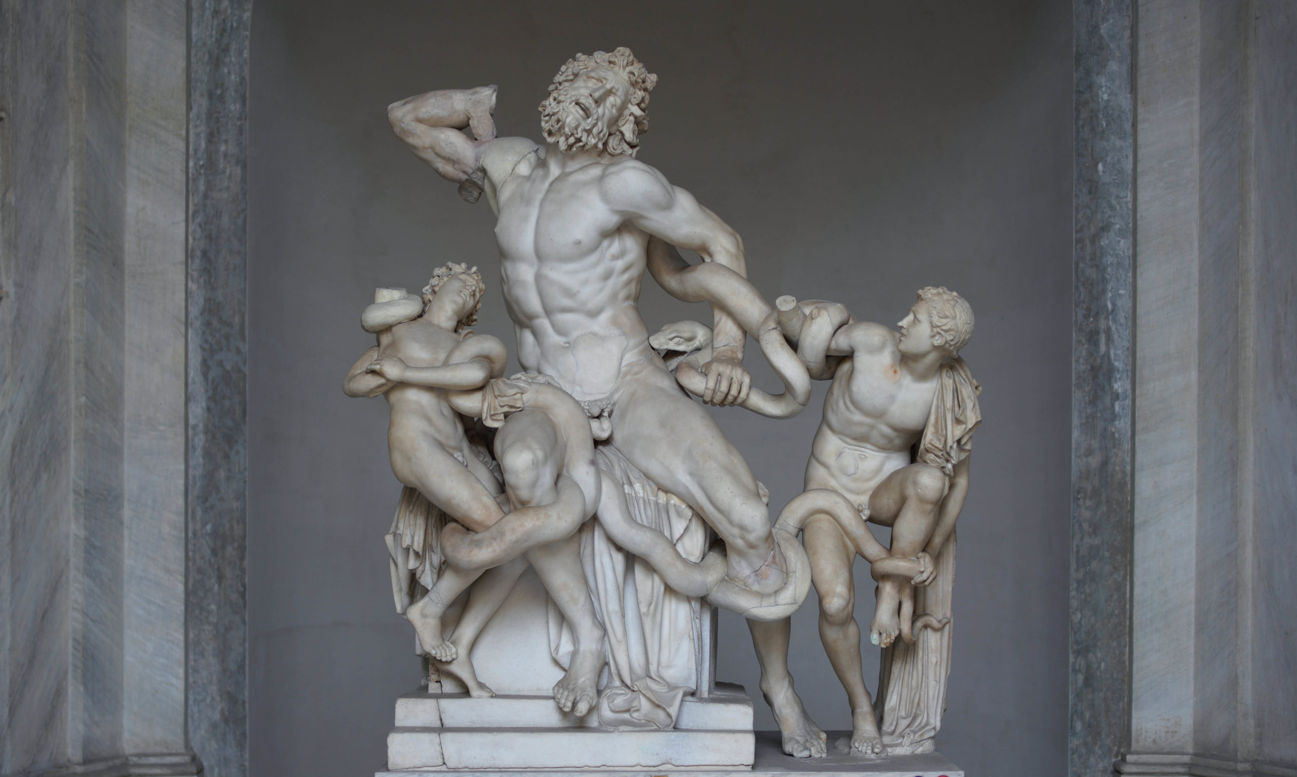 <p>Laocoon, Rome, 1st century B.C - 1st century A.D</p>