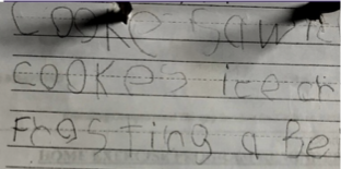 <p>Poor Reading Comprehension</p><p>Poor Visual Tracking &amp; Eye Pursuits</p><p>Poor Handwriting</p><p>Poor Hand Eye Coordination</p><p>Poor bilateral coordination</p><p>Writing compensations: tight pencil grasp, turning paper, decreased fluency, extended arm, writing w/ slant, letter reversals</p><p></p>
