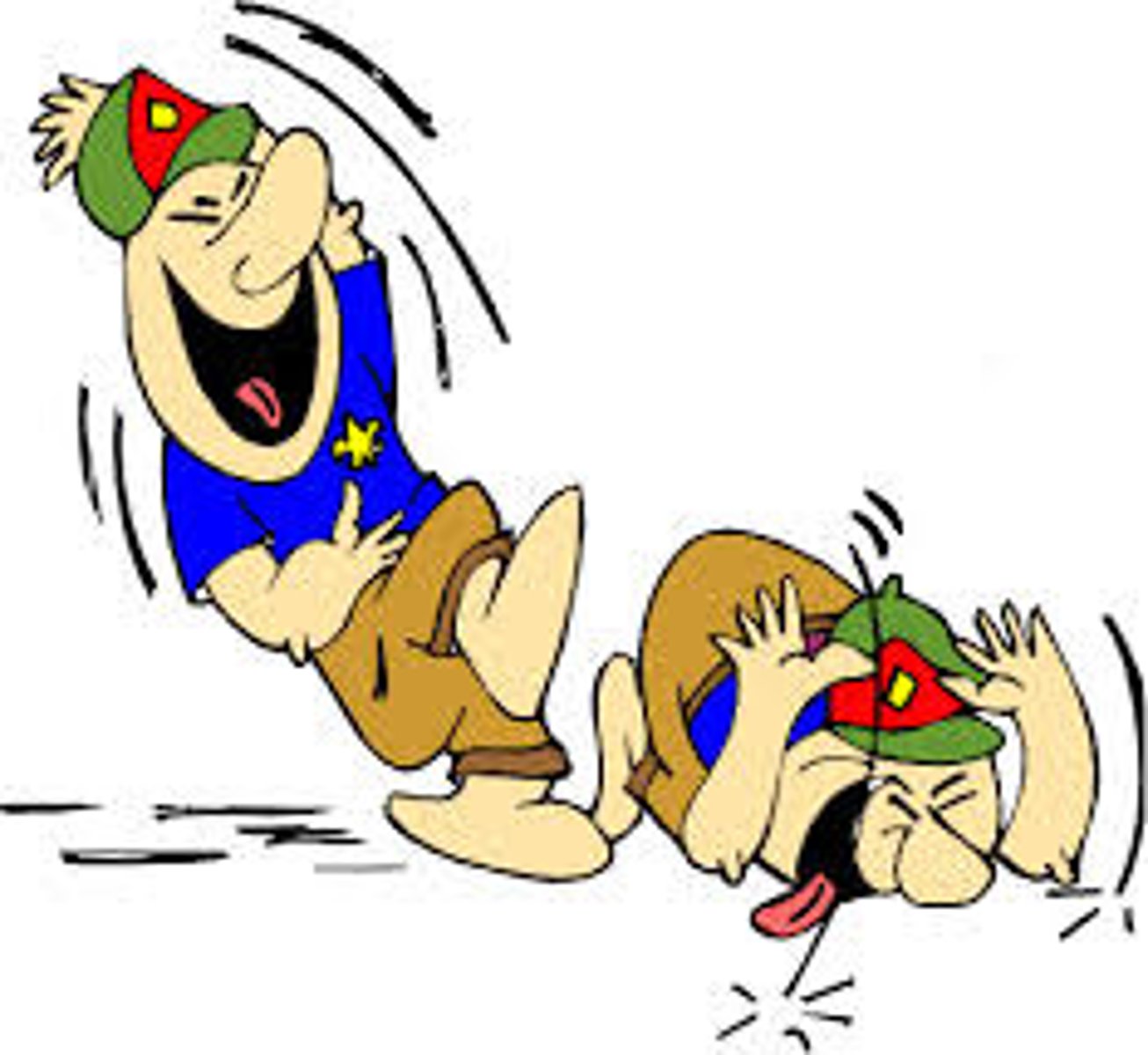 <p>Comical (adj) /ˈkɒmɪkl/</p>