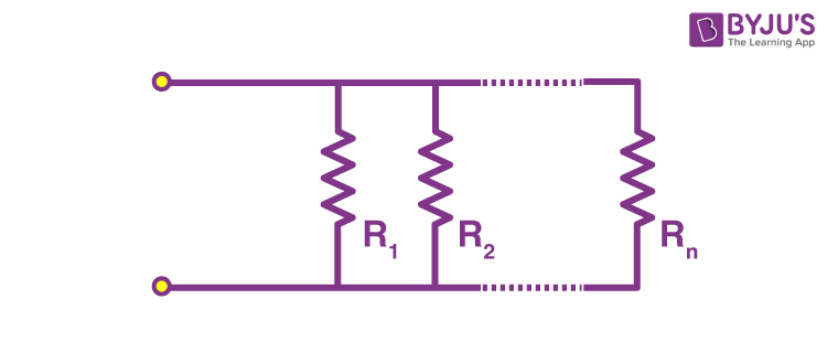 <p>Resistance (R) - parallel, resistor</p>