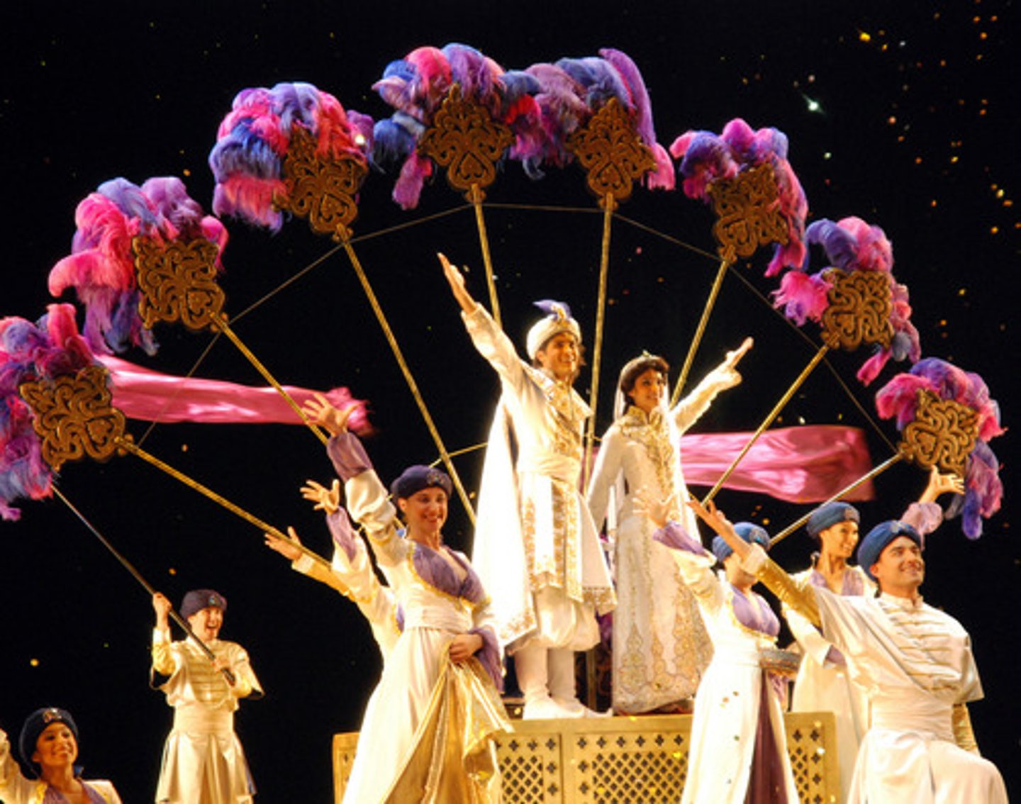 <p>a genre of cinema that integrates songs, music, and often dance into the narrative, with musical numbers typically advancing the plot or developing characters.</p>