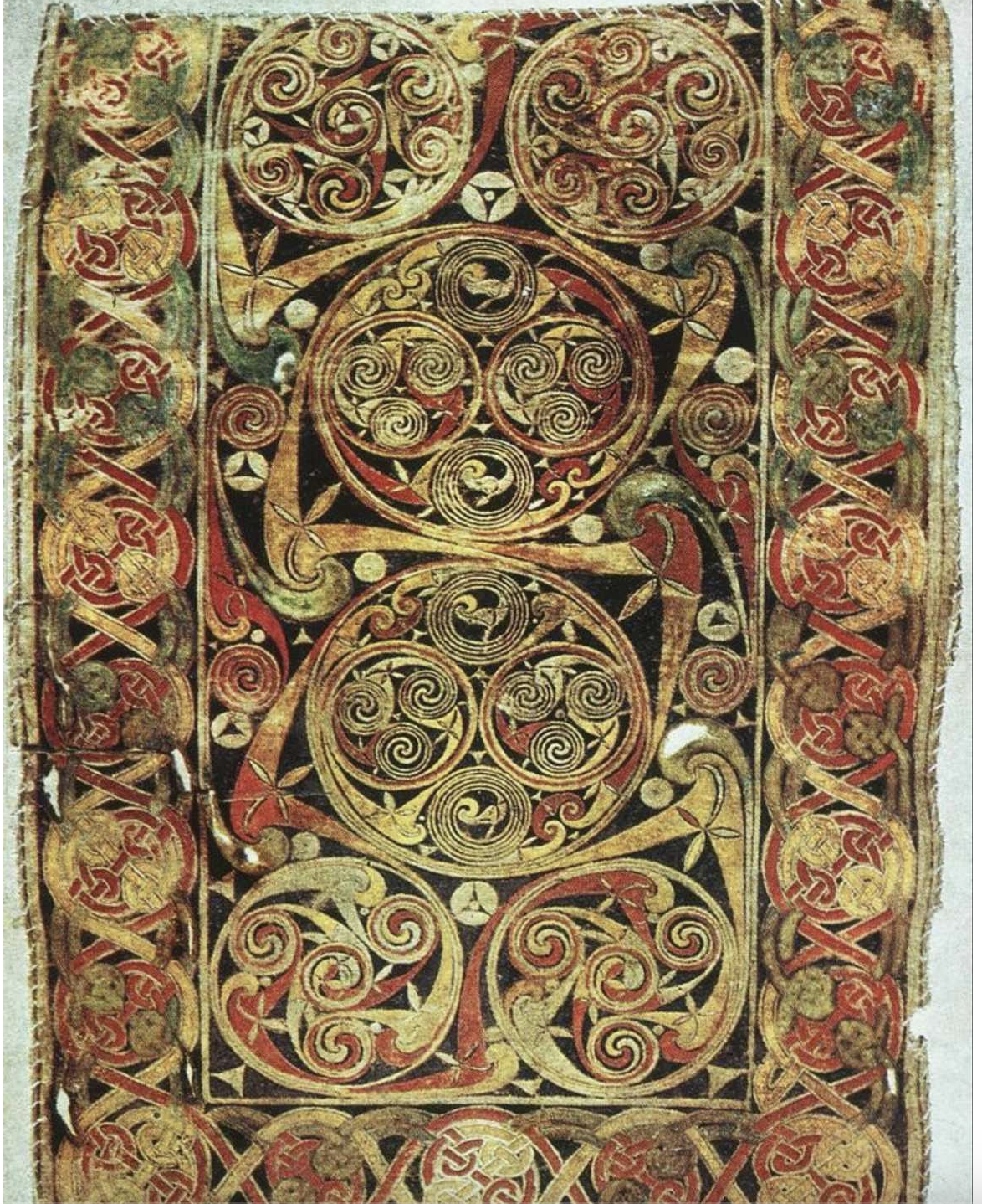 <p>Carpet Page for Matthew, Book of Durrow, Ireland</p>