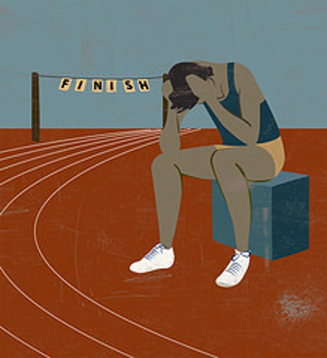 <p>Not be able to do something.</p><p>He ________ed to win the race.</p>