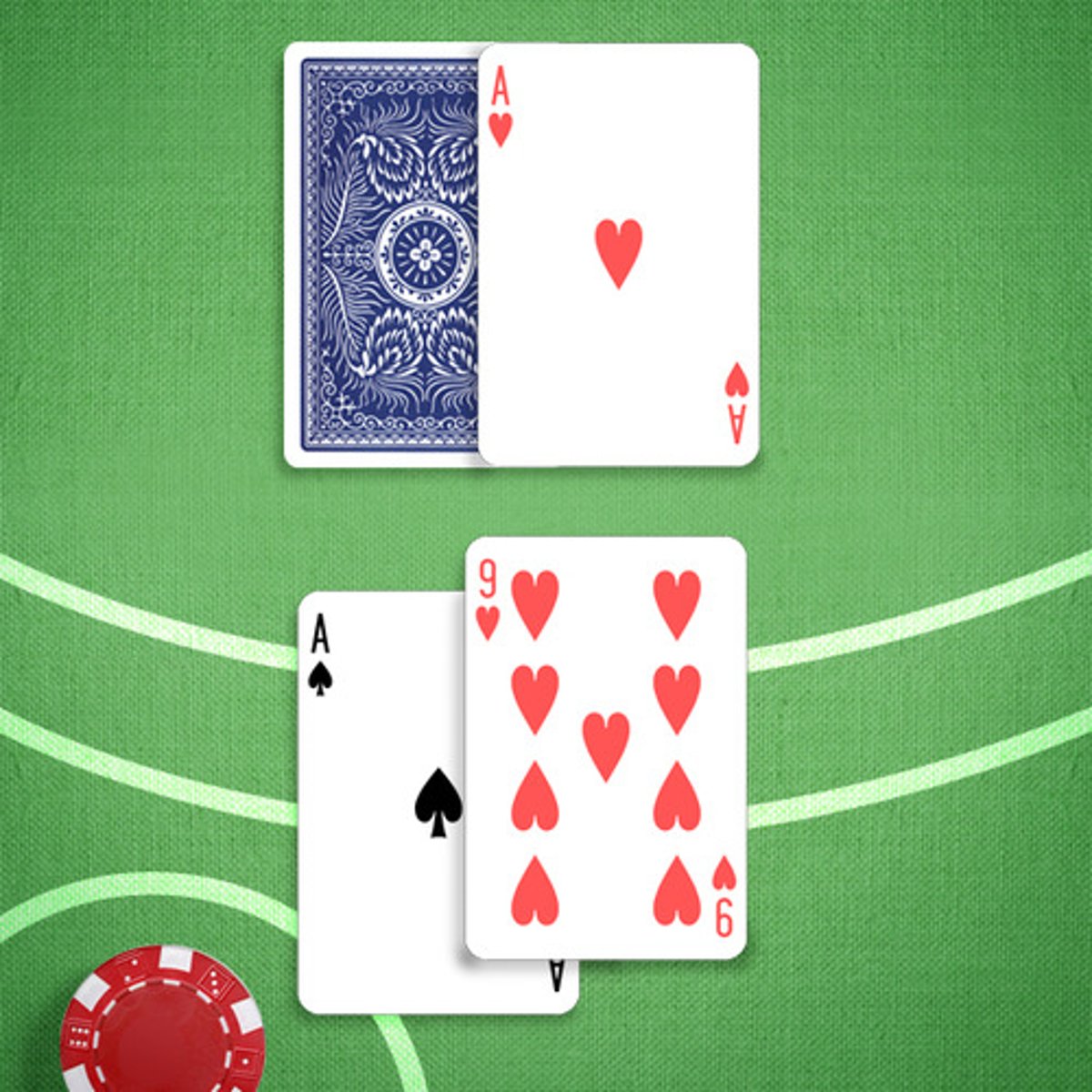 <p>You: 20</p><p>Dealer's Upcard: A</p>