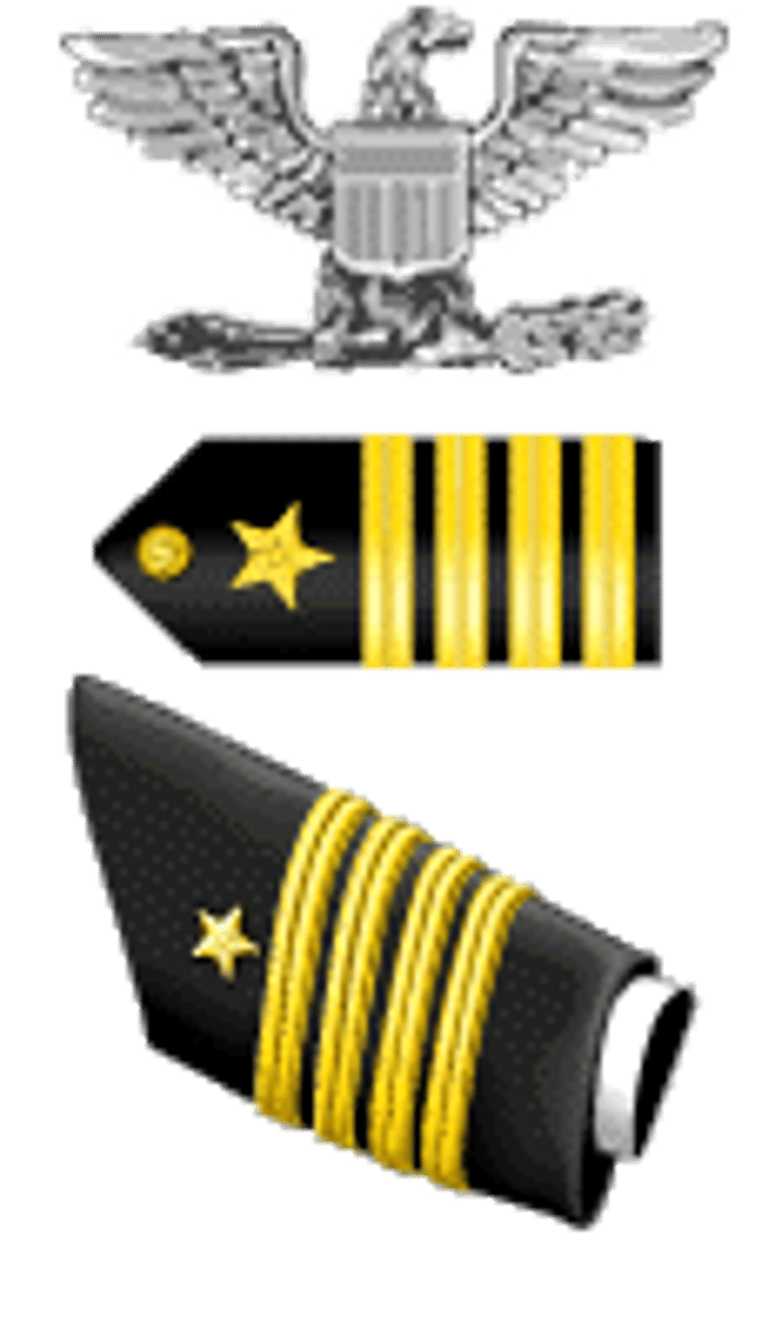 <p>O-6 (Navy, Coast Guard)</p>