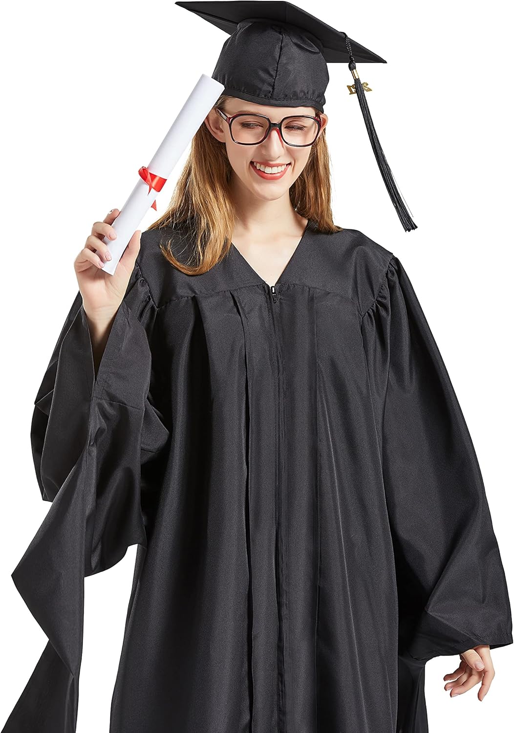 <p><span>The students were ready to receive their diplomas in their caps and <strong>gowns</strong></span></p>