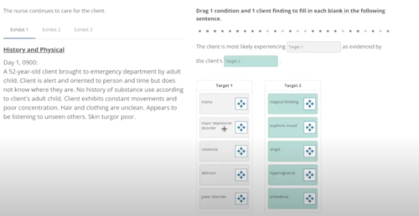 <p>Mania (target 1)</p><p>Euphoric Mood (target 2)</p>