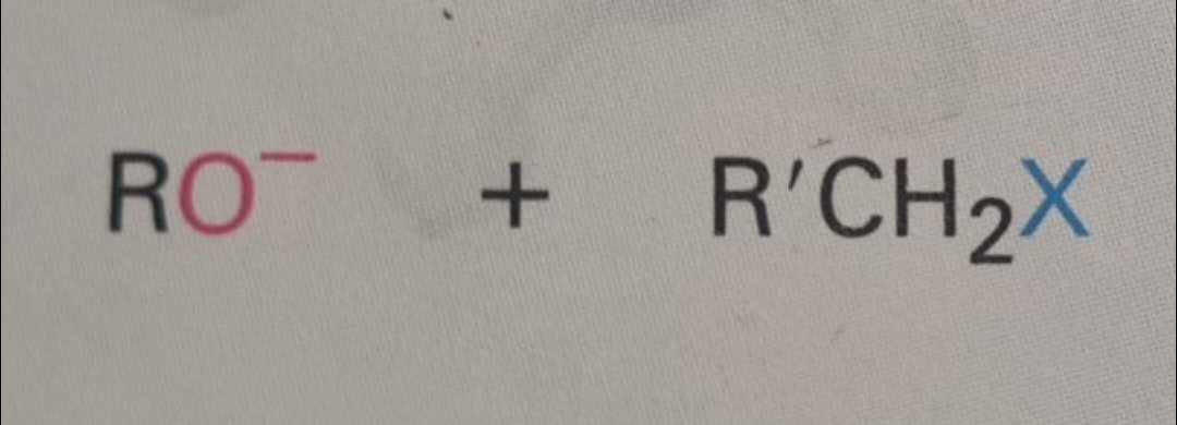 <p>Hvad dannes ved denne reaktion?</p>