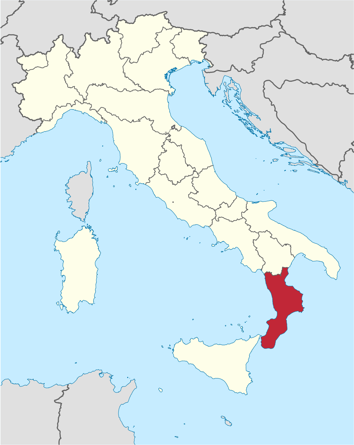 <p>Calabria</p>