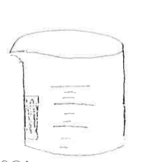 <p>holds liquids used for measuring approximate volume pouring</p>