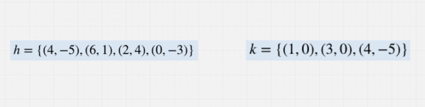 <p>For each, determine if it’s a one to one function</p>