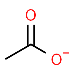 <p>CH3CO2-</p>