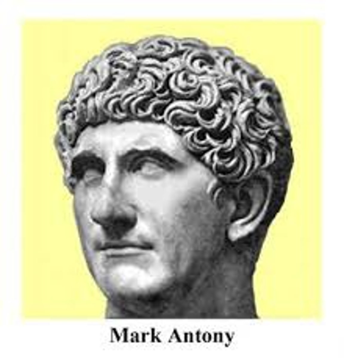 <p>(14 January 83 BC - 1 August 30 BC). General of Julius Caesar, administer of Italy and later the client kingdom of Egypt ruled by Cleopatra at the time.</p>