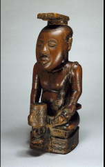 <p><strong>Ndop (portrait figure) of king&nbsp; Mishe miShyaang maMbul.</strong></p>