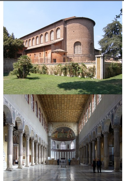 <p>Santa Sabina (date &amp; material)</p>