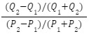 Treats price **increases** and price **decreases** *symmetrically*