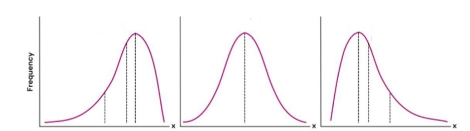 <p>identify the mode, media and mean</p>