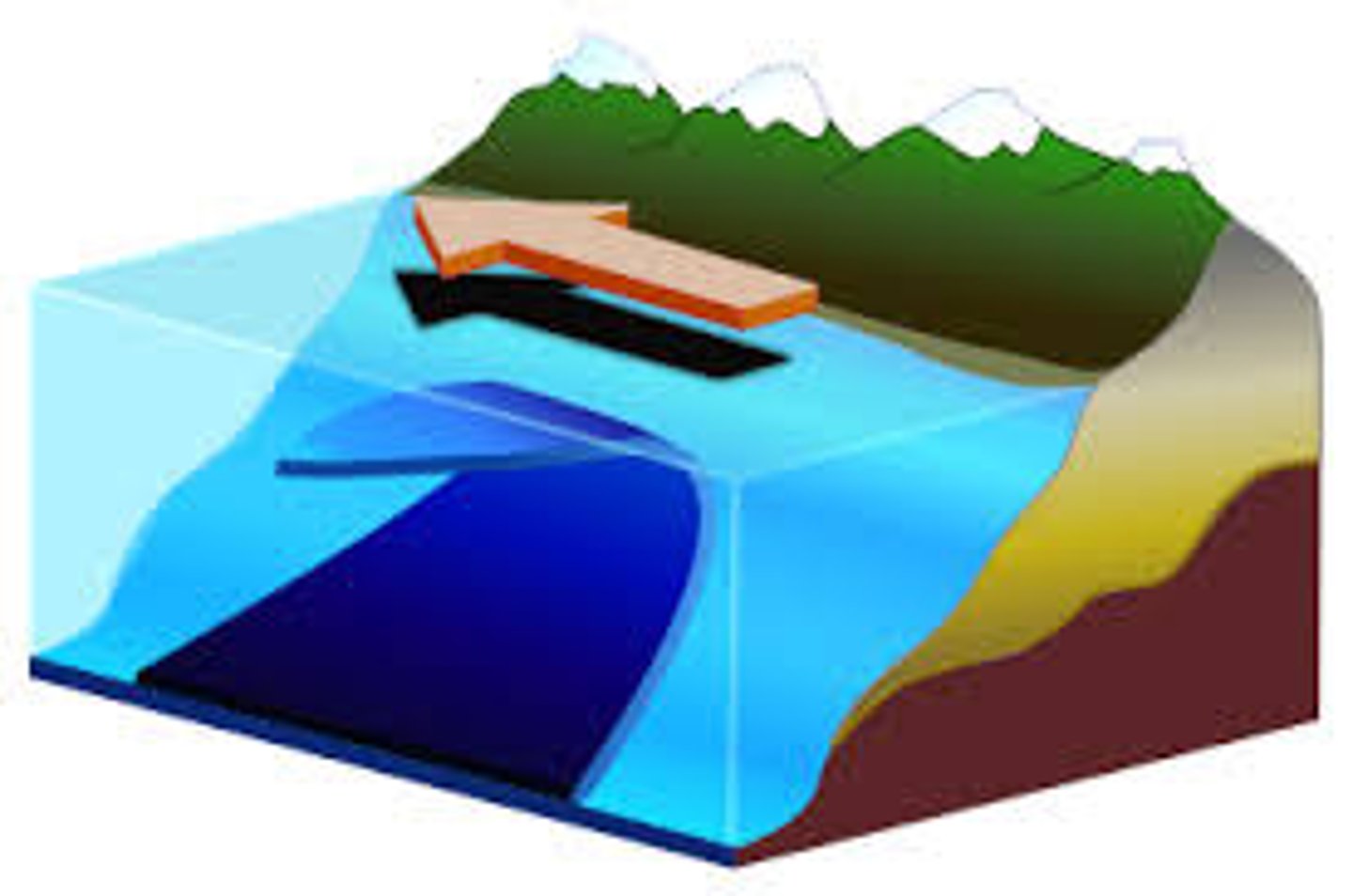 <p>An ocean current that carries nutrient rich cold water from deep in the ocean up to the surface.</p>