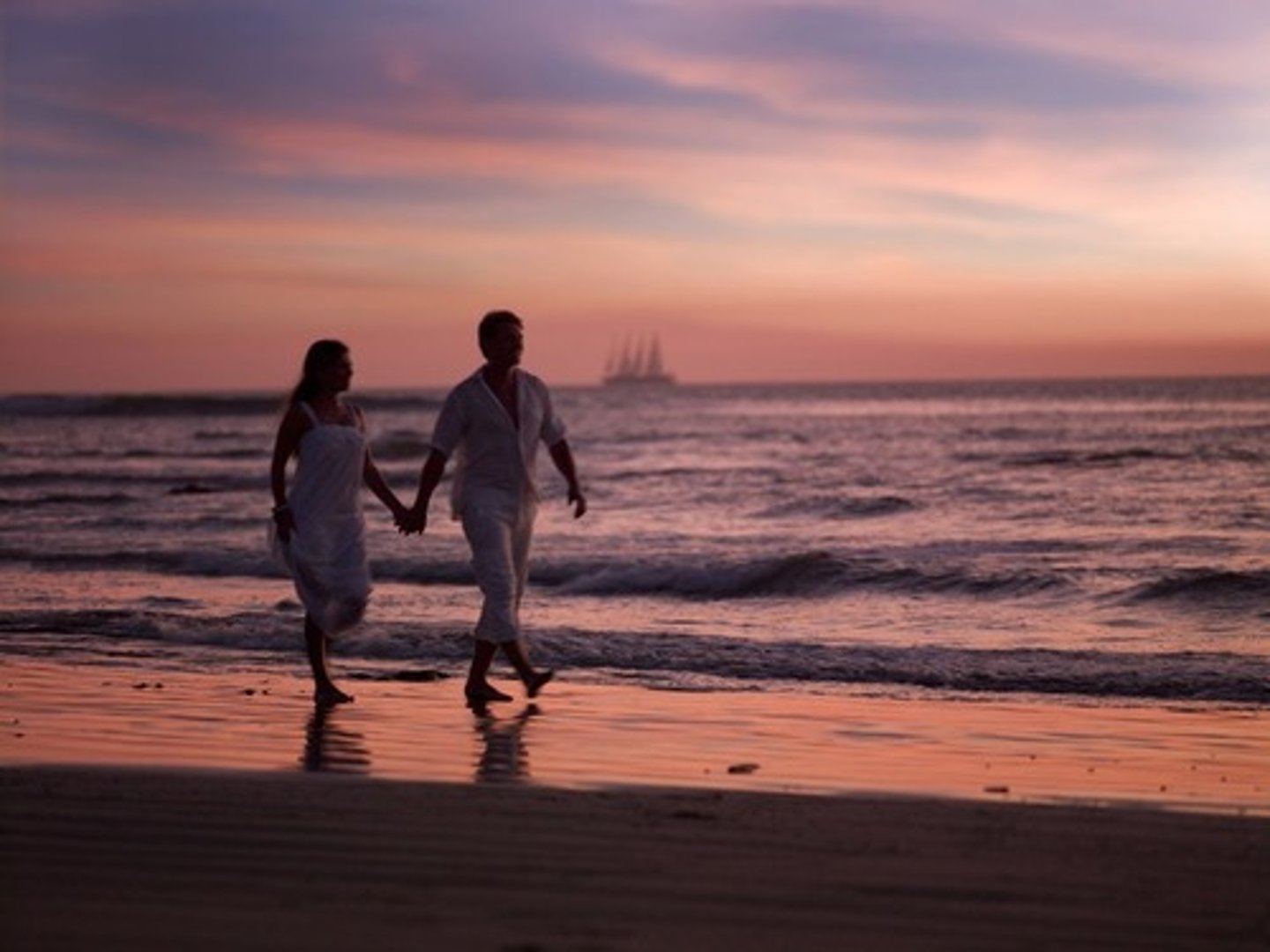 <p>along the beach</p>