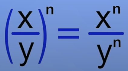 <p>What is the name of the law of exponents shown?</p>