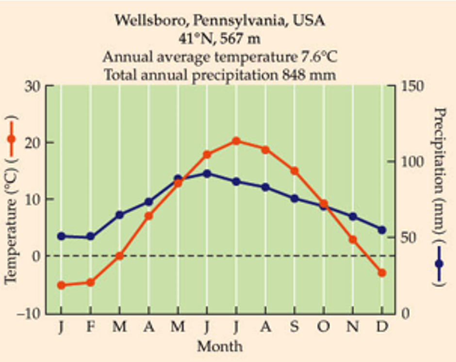 <p>What is this biome?</p><p><span style="font-family: "Wingdings 3";"><span>u</span></span><span style="font-family: "Trebuchet MS";"><strong><span>Rainfall averages 500-2,500mm for deciduous, 500-4000mm for evergreen</span></strong></span></p><p><span style="font-family: "Wingdings 3";"><span>u</span></span><span style="font-family: "Trebuchet MS";"><strong><span>Nutrient rich soils</span></strong></span></p><p><span style="font-family: "Wingdings 3";"><span>u</span></span><span style="font-family: "Trebuchet MS";"><strong><span>Long growing seasons dominated by deciduous plants.</span></strong></span></p><p><span style="font-family: "Wingdings 3";"><span>u</span></span><span style="font-family: "Trebuchet MS";"><strong><span>Short growing seasons dominated by conifers.</span></strong></span></p><p><span style="font-family: "Wingdings 3";"><span>u</span></span><span style="font-family: "Trebuchet MS";"><strong><span>Biomass production very high.</span></strong></span></p><p><span style="font-family: "Wingdings 3";"><span>u</span></span><span style="font-family: "Trebuchet MS";"><strong><span>Major human population centers, little old growth forest remains.</span></strong></span></p>
