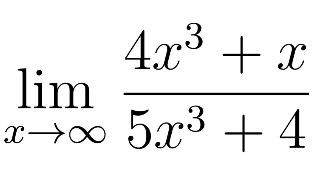<p>limit of f(x) as x → infinity</p>