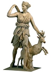 Goddess of hunting, wildlife and childbirth