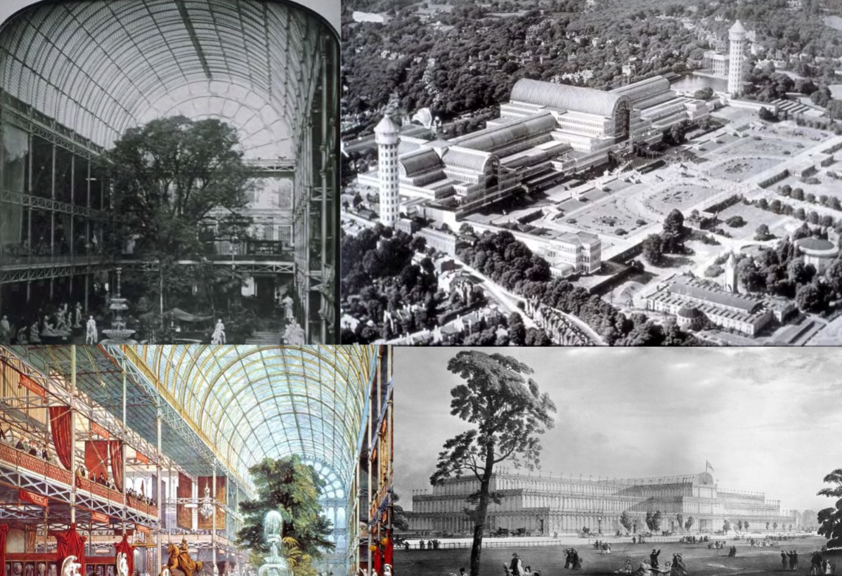 <p>What was Joseph Paxton’s training and background? How did he earn the commission to build the exhibition hall in 1851?</p>