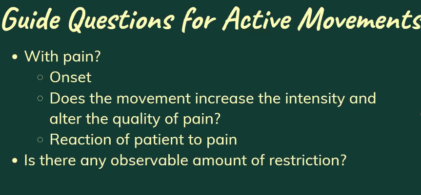 <p>Guide Questions for <strong>Active Movement</strong> (Type 1)</p>