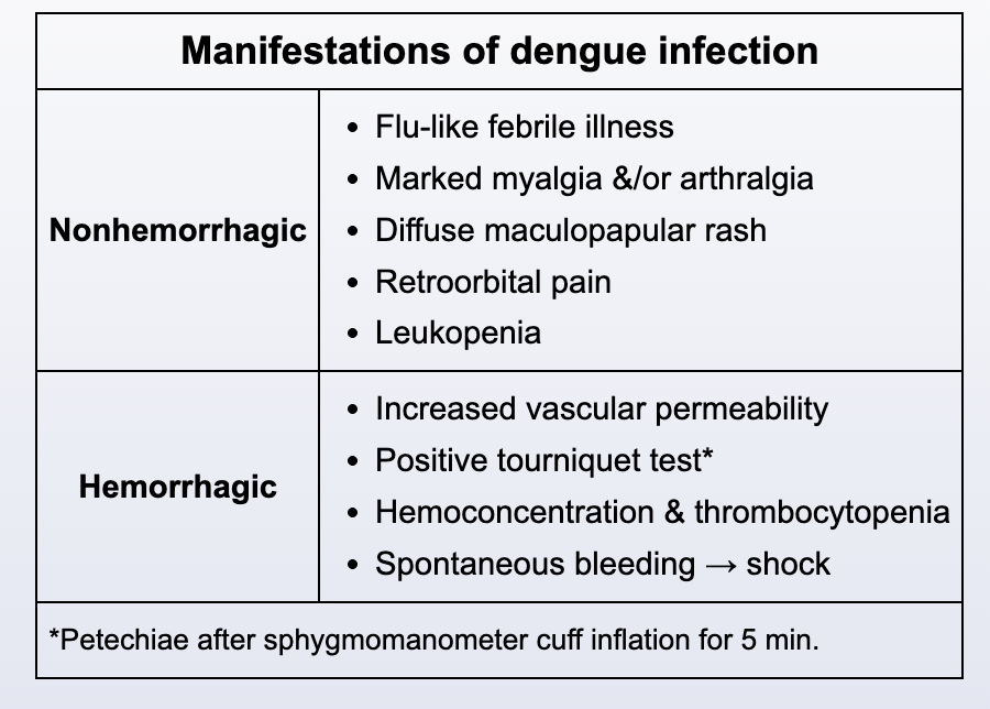 <p>Dengue Fever</p>