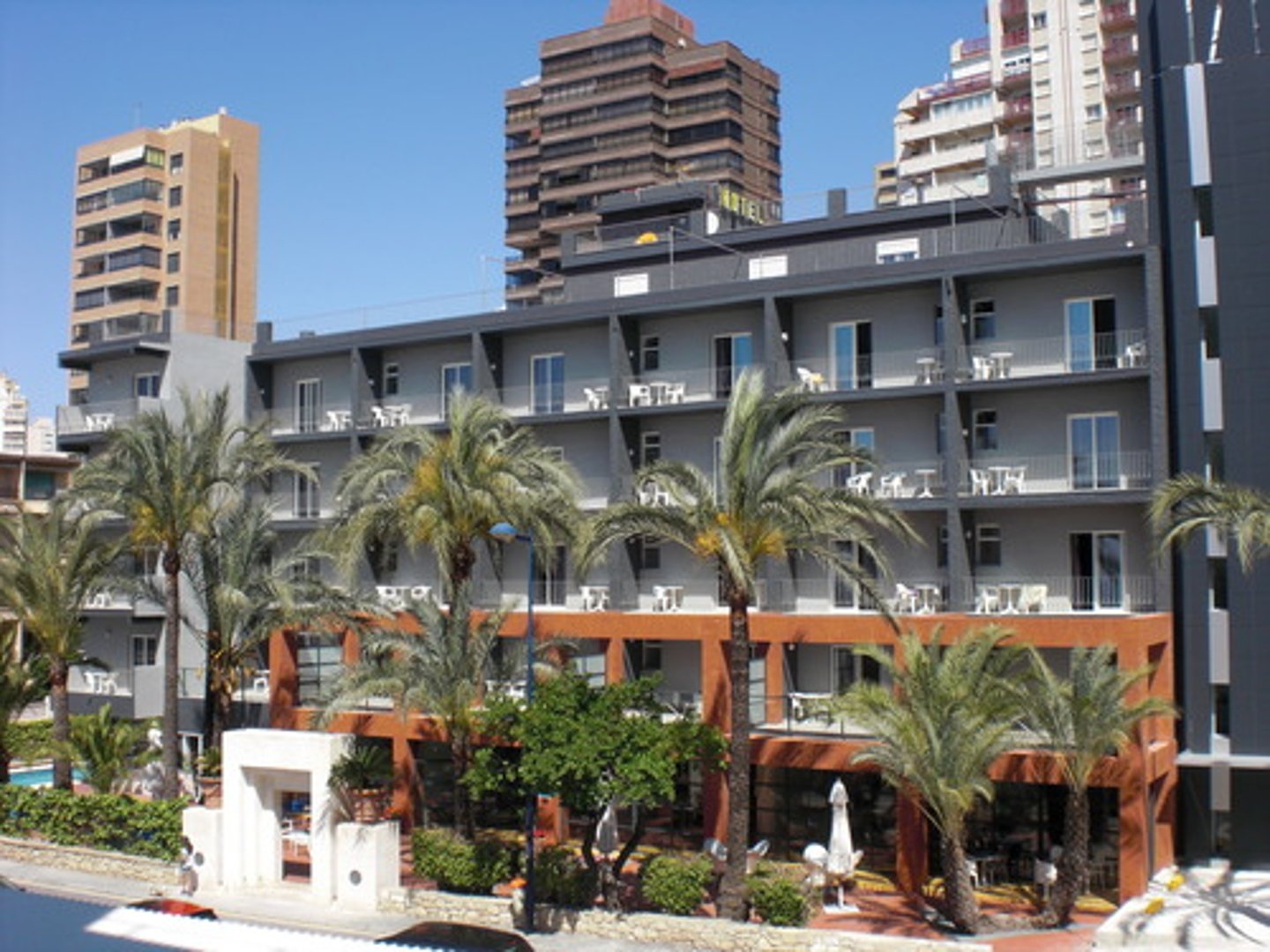 <p>a seaside resort hotel</p>