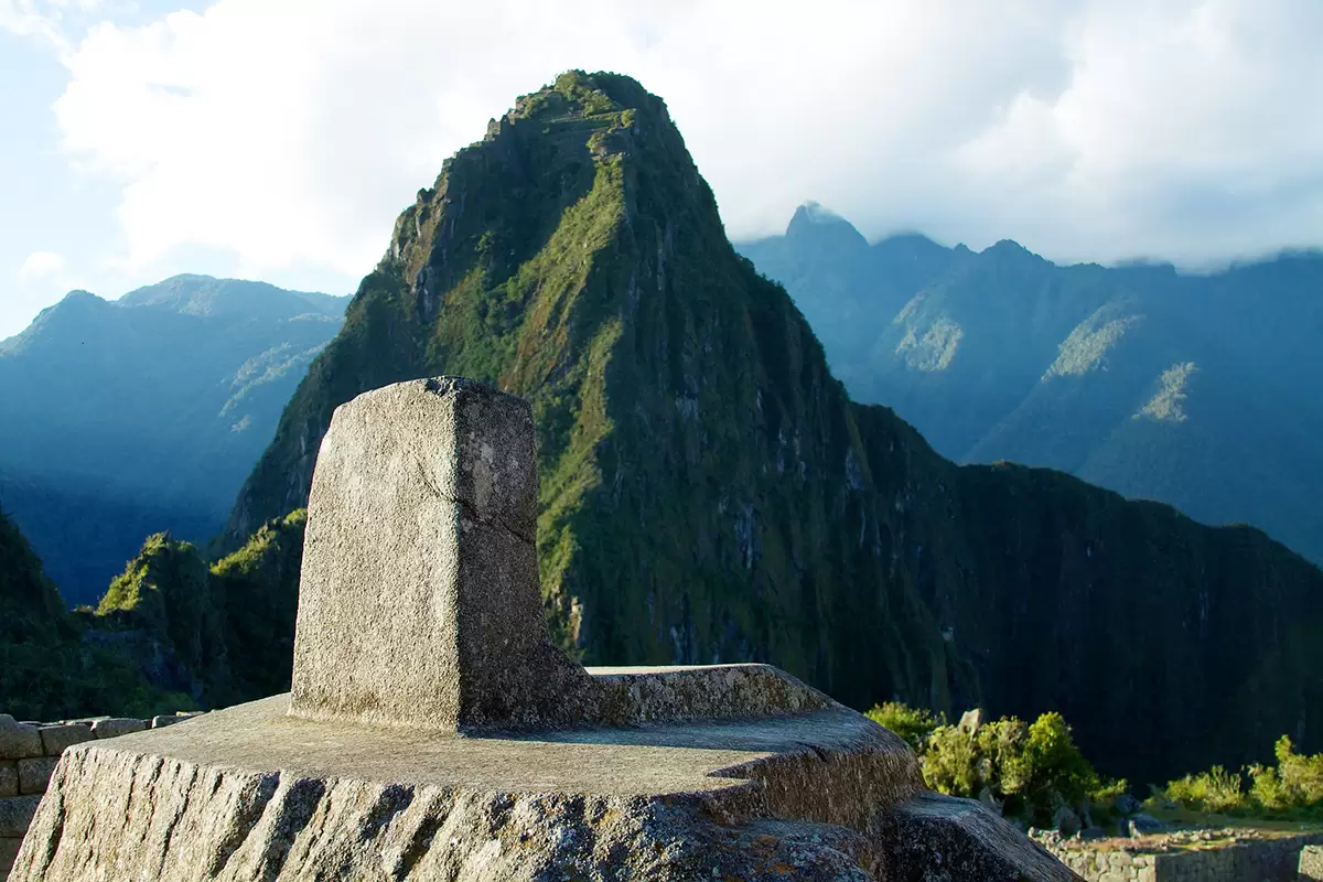 <p>Intihuatana Stone in Machu Picchu</p>